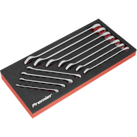 SEALEY Combination Spanner Set 11Pc Imperial | AK630AF | GSF Car Parts