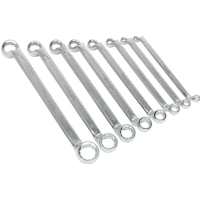SEALEY Offset Double End Ring Spanner Set 8Pc Metric | AK6327 | GSF Car Parts