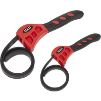 SEALEY Strap Wrench Set 2Pc | AK6408 | GSF Car Parts