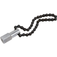 SEALEY Oil Filter Chain Wrench Ø135mm Capacity 1/2"sq Drive | AK641 | GSF Car Parts