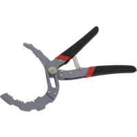 SEALEY Oil Filter Pliers Self-Adjusting - Angled | AK6421 | GSF Car Parts