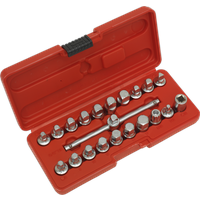 SEALEY Oil Drain Plug Key Set 21Pc 3/8"sq Drive | AK6586 | GSF Car Parts
