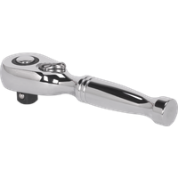 SEALEY Stubby Ratchet Wrench 3/8"sq Drive Pear-Head Flip Reverse | AK661S | GSF Car Parts