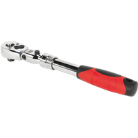 SEALEY Flexi-Head Ratchet Wrench 3/8"sq Drive Extendable | AK6681 | GSF Car Parts