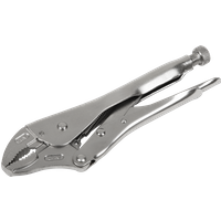 SEALEY Locking Pliers Curved Jaws 225mm 0-47mm Capacity | AK6821 | GSF Car Parts