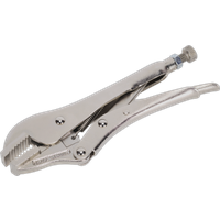 SEALEY Locking Pliers Straight Jaws 185mm 0-30mm Capacity | AK6822 | GSF Car Parts