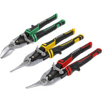 SEALEY High Leverage Aviation Tin Snip Set 3Pc | AK69073 | GSF Car Parts