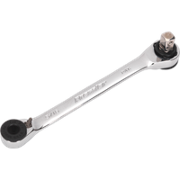 SEALEY Ratchet Spanner 1/4"hex X 5/16"hex Drive With 1/4"sq Drive Adaptor | AK6967 | GSF Car Parts