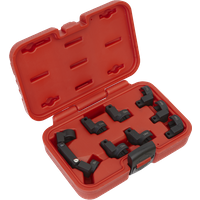 SEALEY Injector Pipe Socket Set 9Pc 3/8"sq Drive | AK6985 | GSF Car Parts
