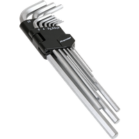 SEALEY Hex Key Set 9Pc Extra-Long Metric | AK7137 | GSF Car Parts