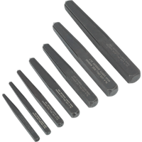 SEALEY Screw Extractor Set 7Pc Square Type | AK720 | GSF Car Parts