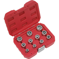 SEALEY Bolt Extractor Socket Set 11Pc 3/8"sq Drive Metric | AK7281 | GSF Car Parts