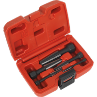 SEALEY Screw Extractor Set 5Pc Double Edge | AK752 | GSF Car Parts