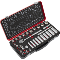 SEALEY Socket Set 3/8"sq Drive 32Pc - Premier Platinum | AK7922 | GSF Car Parts