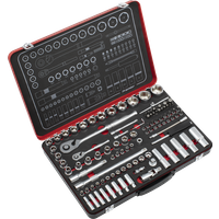 SEALEY Socket Set 1/4" & 1/2"sq Drive 108Pc - Premier Platinum | AK7926 | GSF Car Parts