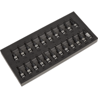 SEALEY Trx-Star*/hex/spline Socket Bit Set 22Pc 3/8"sq Drive Black Series | AK7985 | GSF Car Parts