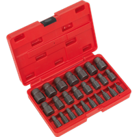 SEALEY Multi-Spline Screw Extractor Set 25Pc | AK8182 | GSF Car Parts