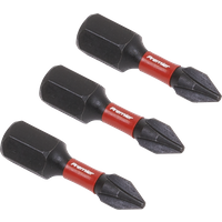 SEALEY Phillips #1 Impact Power Tool Bits 25mm - 3Pc | AK8204 | GSF Car Parts