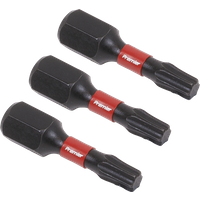 SEALEY Trx-Star* T20 Impact Power Tool Bits 25mm - 3Pc | AK8217 | GSF Car Parts