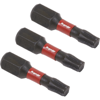 SEALEY Trx-Star* T25 Impact Power Tool Bits 25mm - 3Pc | AK8218 | GSF Car Parts