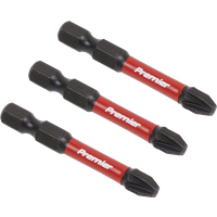 SEALEY Pozi #3 Impact Power Tool Bits 50mm - 3Pc | AK8234 | GSF Car Parts