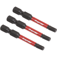 SEALEY Hex 4mm Impact Power Tool Bits 50mm - 3Pc | AK8237 | GSF Car Parts