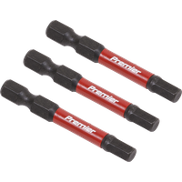 SEALEY Hex 5mm Impact Power Tool Bits 50mm - 3Pc | AK8238 | GSF Car Parts