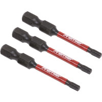 SEALEY Trx-Star* T15 Impact Power Tool Bits 50mm - 3Pc | AK8241 | GSF Car Parts