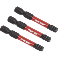 SEALEY Trx-Star* T30 Impact Power Tool Bits 50mm - 3Pc | AK8245 | GSF Car Parts