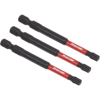 SEALEY Trx Star* T27 Impact Power Tool Bits 75mm - 3Pc | AK8269 | GSF Car Parts