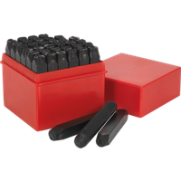SEALEY Letter & Number Punch Set 36Pc 8mm | AK8297 | GSF Car Parts