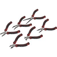 SEALEY Mini Pliers Set 6Pc | AK8381 | GSF Car Parts