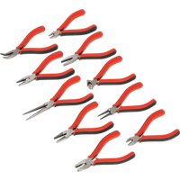 SEALEY Mini Pliers Set 10Pc | AK8578 | GSF Car Parts