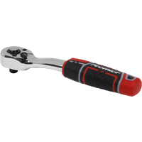 SEALEY Ratchet Wrench 1/4"sq Drive Offset With Flip Reverse | AK8937 | GSF Car Parts