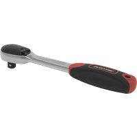 SEALEY Ratchet Wrench 1/4"sq Drive Dust-Free Flip Reverse - Platinum Series | AK8976 | GSF Car Parts