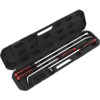 SEALEY Pry Bar Set 4Pc Heavy-Duty With Hammer Cap | AK9100 | GSF Car Parts
