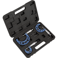 SEALEY Micrometer Set 3Pc Metric | AK9651M | GSF Car Parts