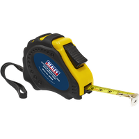SEALEY Auto Lock Tape Measure 3M(10Ft) X 16mm - Metric/imperial | AK993 | GSF Car Parts