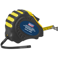 SEALEY Auto Lock Tape Measure 7.5M(25Ft) X 25mm - Metric/imperial | AK995 | GSF Car Parts