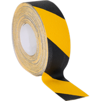 SEALEY Anti-Slip Tape Self-Adhesive Black Yellow 50mm X 18M | ANTBY18 | GSF Car Parts