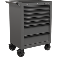 SEALEY Rollcab 7 Drawer With Ball-Bearing Slides - Grey/black | AP26479TG | GSF Car Parts