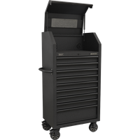 SEALEY Tower Cabinet 9 Drawer 690mm With Soft Close Drawers & Power Strip | AP2709BE | GSF Car Parts