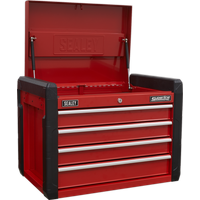 SEALEY Topchest 4 Drawer With Ball-Bearing Slides | AP3401 | GSF Car Parts