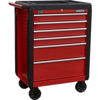 SEALEY Rollcab 6 Drawer With Ball-Bearing Slides | AP3406 | GSF Car Parts