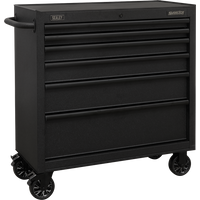 SEALEY Rollcab 6 Drawer 915mm With Soft Close Drawers | AP3606BE | GSF Car Parts