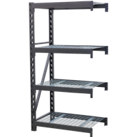 SEALEY Heavy-Duty Racking Extension Pack With 4 Mesh Shelves 640Kg Capacity Per Level | AP6372E | GSF Car Parts
