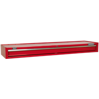 SEALEY Mid-Box Tool Chest 1 Drawer With Ball-Bearing Slides Heavy-Duty - Red | AP6601 | GSF Car Parts