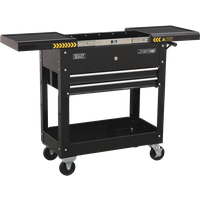 SEALEY Mobile Tool & Parts Trolley - Black | AP705MB | GSF Car Parts