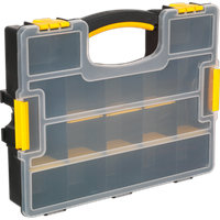 SEALEY Parts Storage Case With Removable Compartments - Stackable | APAS15A | GSF Car Parts