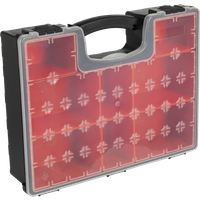 SEALEY Parts Storage Case With 8 Removable Compartments | APAS3R | GSF Car Parts
